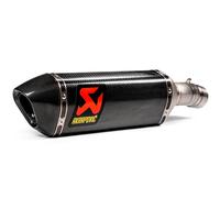 Silenciador trasero de carbono de línea deslizante Akrapovic, negro-carbono