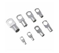 Terminal de cobre punta alambre tipo SC, 5~50 Uds. SC6/10/16/25/35/50/70/95, conector engarzado con orificio ID 6/8/10/12mm(SC25-8,20 pieces)