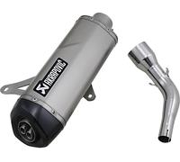 Terminal de descarga de acero inoxidable AKRAPOVIC Vespa GTS