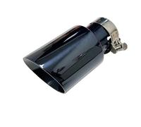 Terminal De Escape 1 Uds. Tubo De Escape De Acero Inoxidable Titanio Negro Salida De Bocina De Garganta Gran Diámetro 89mm 101mm 114mm Tamaño Cola De Tubo De Escape(60mm-114mm)