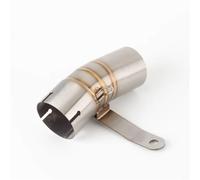 Terminal De Escape Compatible Con Para S1000RR 2019-2025 Para Escape Slip-on Silenciador Para Escape De Motocicleta Tubo De Enlace Medio 60,3 MM