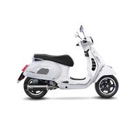 TERMINAL DE ESCAPE LEOVINCE NEGRO PARA PIAGGIO VESPA GTS 300 SUPER 19-20 INOX -
