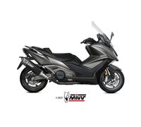 Terminal De Escape MIVV SR-1 Negro Para KYMCO AK 550 2021-2024