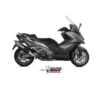 Terminal De Escape MIVV SR-1 Titanio Negro KYMCO AK 550 2021 2022 2023 2024