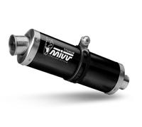 Terminal De Escape Muffler MIVV OVAL Negro Titanio YAMAHA Tenere 700 2019 > 2025