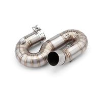 Terminal De Escape Para CBR1000RR 2008-2016 Para Escape Sistema Para Escape Para Motocicleta Silenciador De Tubo De Conexión Medio 51MM Slip-On