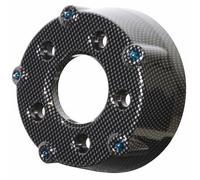 Terminal de escape para maxiscooter Yamaha 500 TMAX 2001+ (carbono)