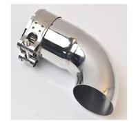 Terminal De Escape Supresor De Tubo De Escape Universal Para Coche Tubo Conexión Codo Salida De Acero Inoxidable Para Accesorio Automotriz, 1 Ud Puntas De Escape