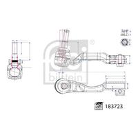 Rótula de dirección FEBI BILSTEIN 183723