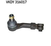 Terminal de la barra de dirección VKDY 316017 SKF para RENAULT TWINGO I