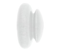 Terminal de Madera Especial Blanco 20x34 mm, Material Duradero, Ideal para Acabados de Muebles y diseño Interior. Diseñado para: decoración y Bricolaje. #