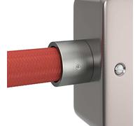 Terminal de metal con rosca M20 para Creative-Tube, con tornillos de sujeción de tubo