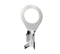 Terminal de tierra tipo O, lengüeta de cobre prensado en frío, punta de cableado, terminales de cable, conectores de cable de crimpado, ojales, abrazadera de conexión de cable(M3(S),20)