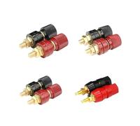 Terminal de unión 1 tornillo roscado para terminal de conexión de cable M4 M5 M6 M8 M10, pinzas de soldadura de litio para inversor, fuente de alimentación, terminal de conexión(M10 x 60 Copper,Black