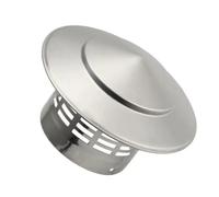 Terminal de Ventilación Tejado Acero Inox 304 Sombrerete para Chimenea Exterior Caperuza de Ventilación para Tubo Extractor(9.8″(250mm))