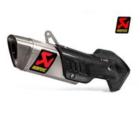 TERMINAL DESLIZABLE AKRAPOVIC TITANIO PARA DUCATI MULTISTRADA 1260 / S 2018-2020