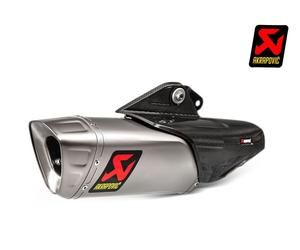 TERMINAL DESLIZABLE AKRAPOVIC TITANIO PARA YAMAHA YZF-R1 / M 2015-2026