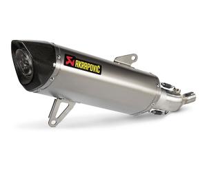 TERMINAL DESLIZANTE AKRAPOVIC ACERO INOXIDABLE PARA YAMAHA X-MAX 300 2021-2024