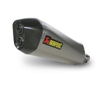 SILENCIADOR HOMOLOGADO AKRAPOVIC ACERO INOXIDABLE PARA PEUGEOT SATELIS 400 / 500