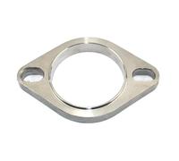 Terminal Escape Accesorios Universal Acero Inoxidable Silenciador Escape Brida Conexión Tubo 51mm 63mm 76mm Junta 1 Pieza(51mm)