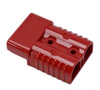 Terminal para batería para latón Aluminio Anti-Corrosión Terminal | Alta conductividad, para latón y aluminio, reduce pérdida voltaje, para ideal corriente 175A, uso intenso(Red)
