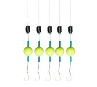 Terminal para kit giratorio de trenza | Anzuelos elásticos para aficionados al río mar aguas dulces salobres