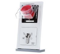 Terminal para puerta de emergencia empotrable Gira E2, rws/gl 1380-12-2--0400 | Assa Abloy effeff | 1380-12-2--0400 | Central de alarma