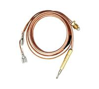 Terminal plano de cobre del cable de control del sensor de temperatura del termopar 1250 mm 6.300 mm