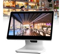 Terminal POS de pantalla táctil con pantalla táctil Full HD de 15.6 pulgadas para restaurante, bar o negocio de alimentos, fácil configuración