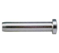 Terminal pren.cabeza plana a/inox.3 mm.