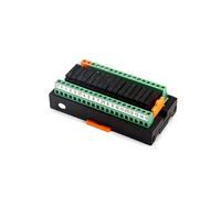 Terminal Relay Module RT-E08S Multi-Way Relay Module 24vdc DC Intermediate Relay 4/6/8/10/16 IINKUEYK(RT-E16S)