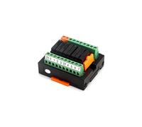 Terminal Relay Module RT-E08S Multi-Way Relay Module 24vdc DC Intermediate Relay 4/6/8/10/16 IINKUEYK(RT-E08S)