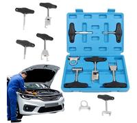 Terminal Removal Tool, Extractor Connector Puller Kit, 9.84x7.87x1.97 Inches, T Shape Handle Wire Extractor for Car Truck Motorcycle Use in Garage, Workshop, Repair, and Maintenance
