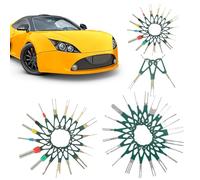 Terminal Removal Tool, Stainless Steel Electrical Pin Extractor Kit, 5.91 x 3.94 x 1.18 pulgadas Portable Wiring Connector Release Tool for Car Repair, Wire Arnés Desmontaje