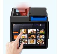 Terminal TPV Todo en Uno con Pantalla Táctil 10.1 Pulgadas, Impresora y 1 Rollo Papel,Personalizable como un Smartphone, Caja Registradora para Comercio Minorista,Catering, Hostelería,Oficinas