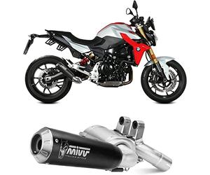 TERMINALE MIVV X-M1 ACCIAIO INOX NERO F 900 R 2020