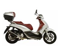 Terminale Scarico Leovince Nero Piaggio Beverly 350 Sport Touring E3 2011 2016