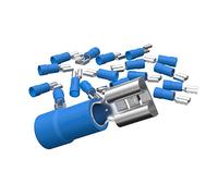 Terminales Auprotec de 0,5 - 6 mm² parcialmente aislados, PVC, conectores hembra, unión de cables FDD de cobre