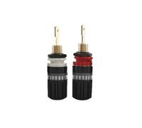 Terminales de Altavoz de Alta Gama Amplificador Audiófilo Conector de Terminal de Altavoz Conector de Audio de Sonido con Conector Tipo Banana