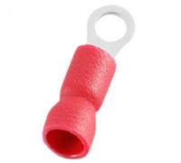 Terminales de anillo Rojo 5.3mm #10 1.5mm2 - 10 piezas
