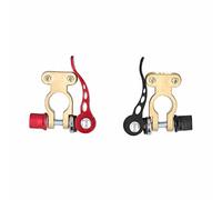 Terminales de Batería, Pinzas de Latón 2 Piezas, para 6V 12V 24V - Conexión Rápida y Seguridad Mejorada para Barcos y Vehículos