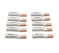 Terminales de cable de terminales de alambre DTLC eficientes para disyuntores, juego de 10 piezas para soluciones de cableado de 10mm2 a 95mm2 (DTLC-16)