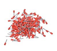 Terminales de Crimpado de Pasador Eléctrico de Férula Aislada de 1000 Uds Kit de Conectores de Extremo de Cable de 20 AWG / 0,75 Mm² para Maquinaria de Proyectos Eléctricos(E7510)
