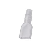 Terminales de engarzado en frío de 2,8/4,8/6,3mm, conector estañado de latón, resorte hembra macho, pala, altavoz de coche, Kit de conectores de cable eléctrico(6.3mm Female Sheath)