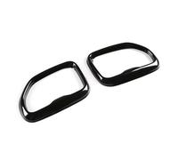 Terminales de Escape Para X3 G01 X4 G02 2018-2022 Silenciador Escape Trasero Acero Inoxidable Cubierta Tubo Escape Marco Garganta Cola Accesorios Exteriores Silenciador Trasero Coche(Style B-Black)