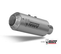 Tubo De Escape Silenciador MIVV MK3 Inox para KAWASAKI NINJA 125 2019 > 2024