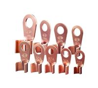 terminales de presión de anillo de cobre, Copper Ring Crimp Terminal 10-400A 10/50 PCS(80a,10pcs)