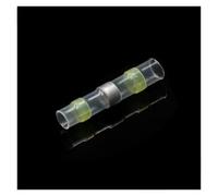 Terminales Eléctricos Termorretráctiles Conectores de cable con sellado soldadura, terminales eléctrico a prueba agua, kit empalme tubo termorretráctil(Yellow,20pcs)