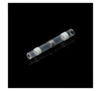 Terminales Eléctricos Termorretráctiles Conectores de cable con sellado soldadura, terminales eléctrico a prueba agua, kit empalme tubo termorretráctil(White,250pcs)