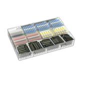 Terminales Eléctricos Termorretráctiles Kit de conectores soldadura a tope termorretráctiles for automoción y marina (50-1000 unidades)(800pcs)